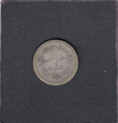 Beschrijving: 1/4 Gulden 